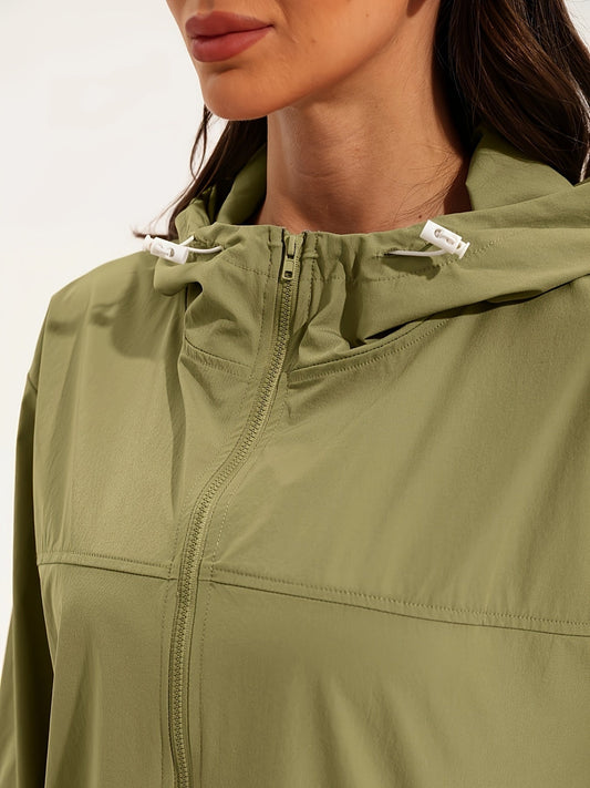 WW | Leichte, Wasserdichte Sportjacke mit Kapuze