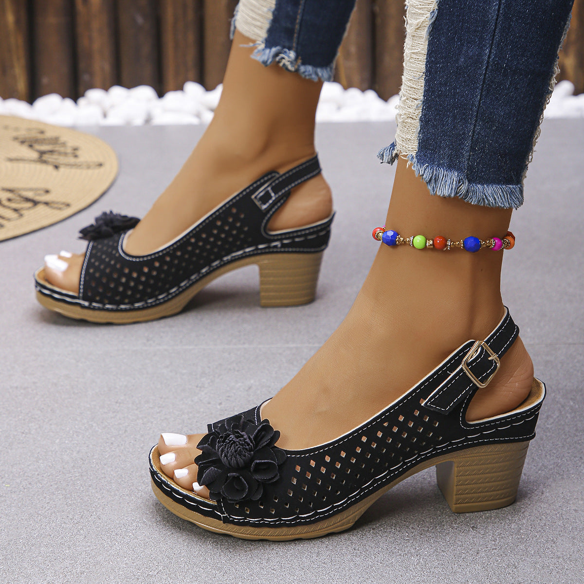 Kalani™ | Chic Floral Sandals