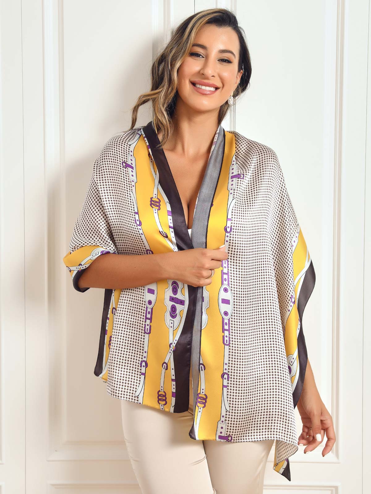 WW | Luxurious Women's Mulberry Silk Scarf