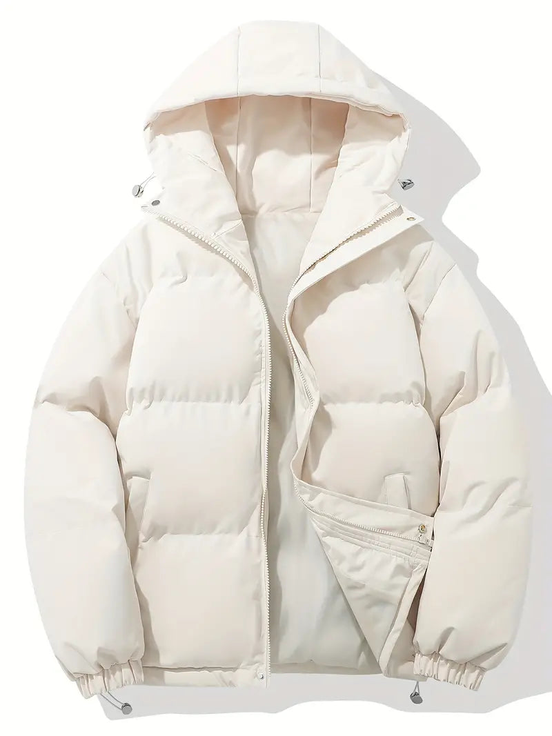 WW | Lässige wattierte Jacke mit Hohem Halsausschnitt für Männer
