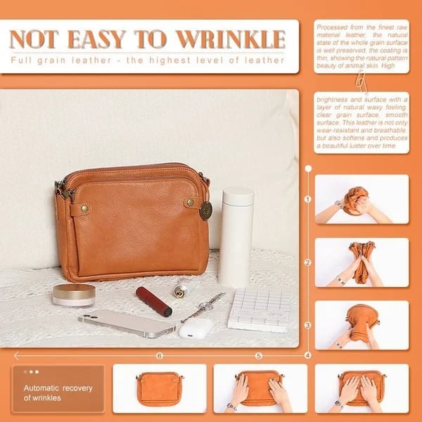 WW | Handmade Vegan Leather Shoulder Bag