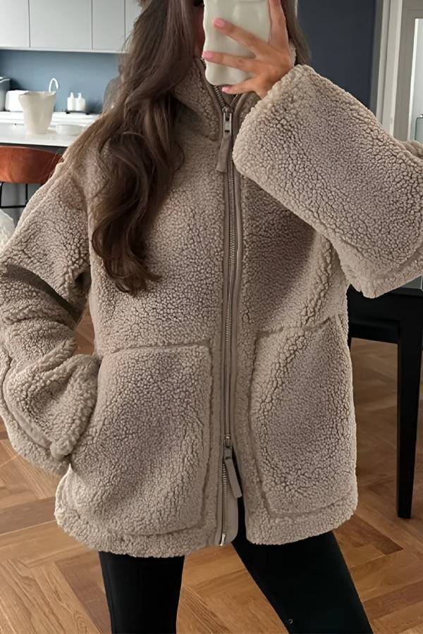 WW | Full-Zip Teddy Jacket