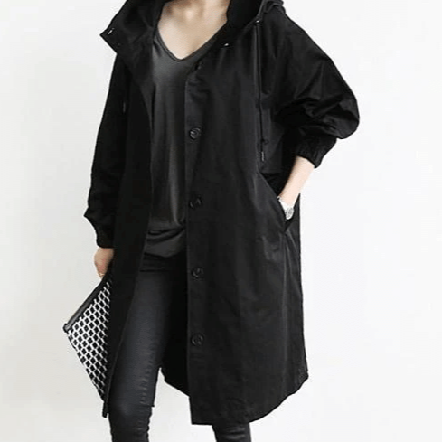 WW | Hooded Rain Jacket - Waterproof - Oversized Windbreaker