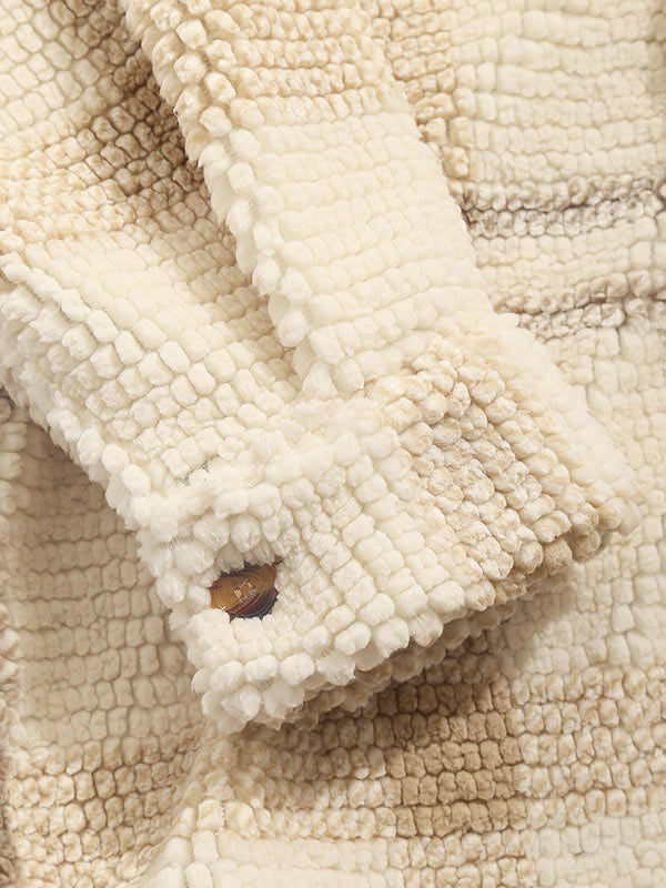 WW | Casual, Warm, Fluffy Fleece Jacket for Men