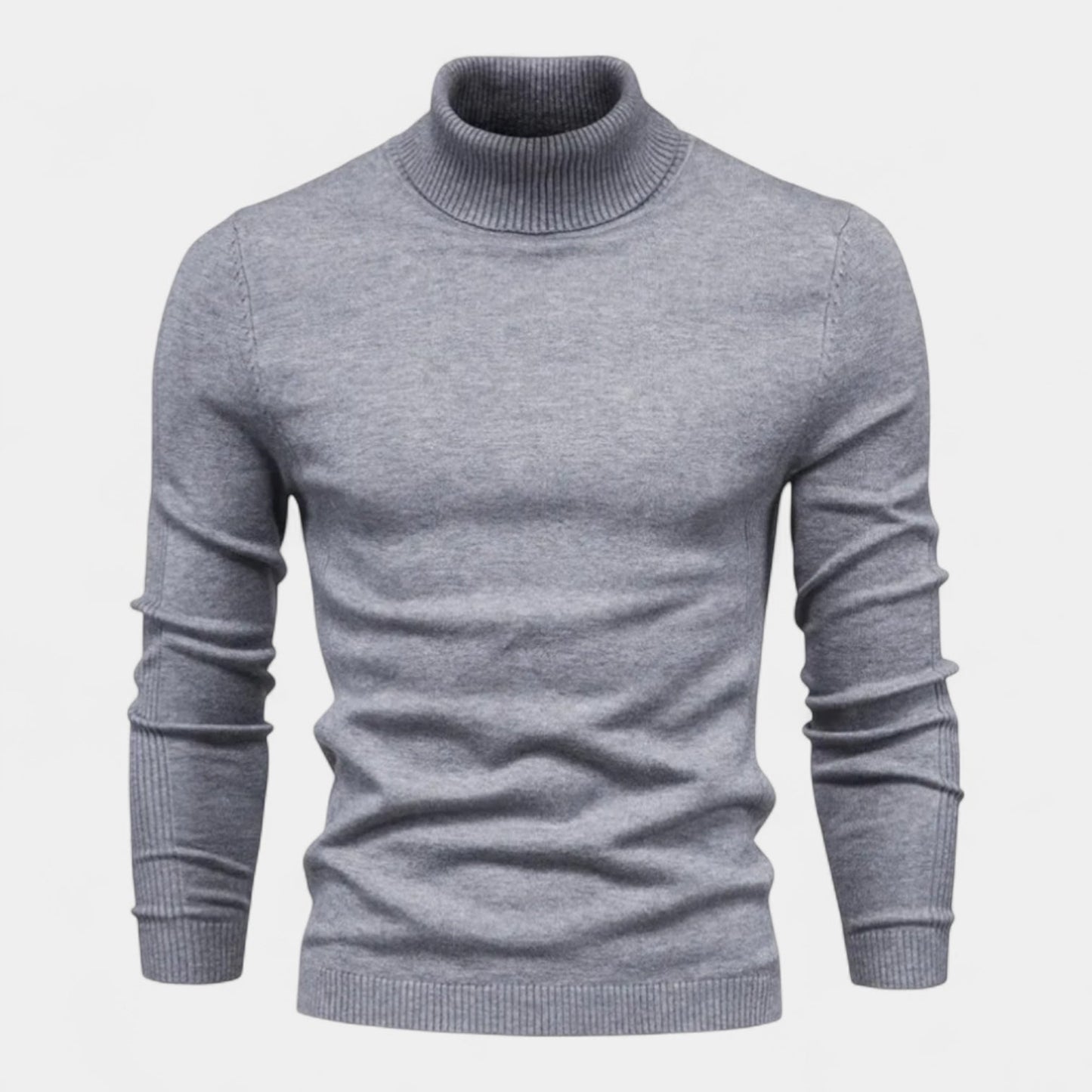 WW | Fashion House - Men's Ribbed Turtleneck Sweater