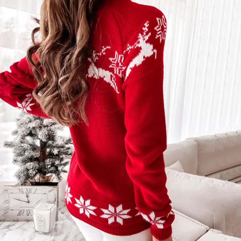 WW | Warmer Weihnachtsstrickpullover für Damen