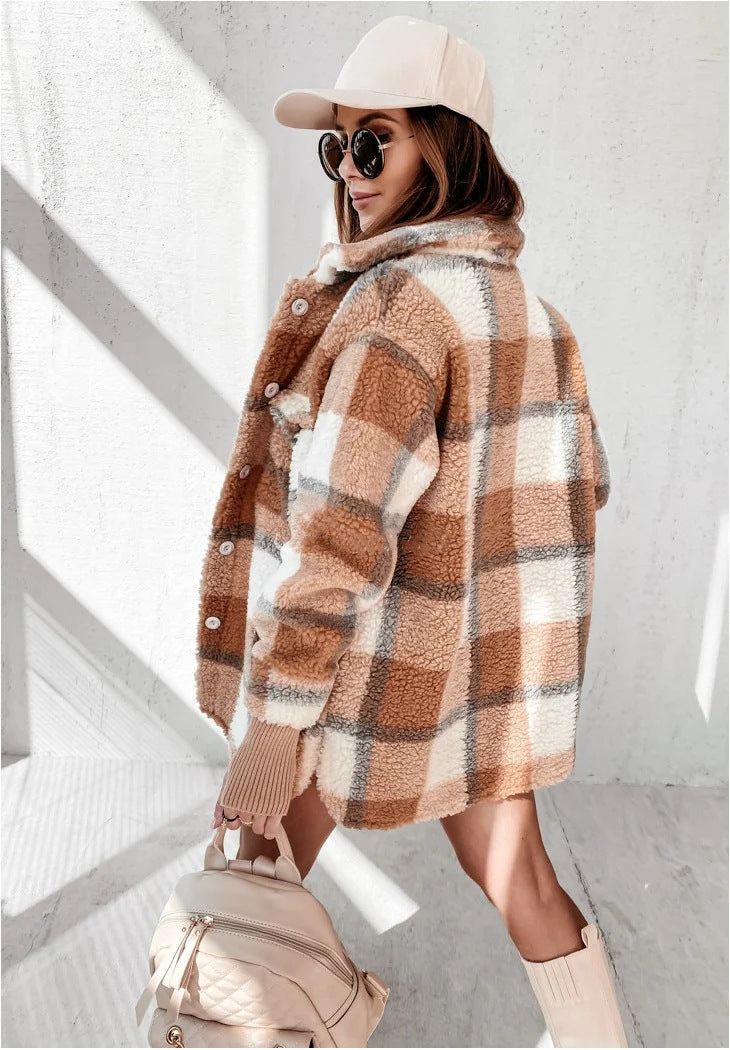 WW | Warm lumberjack jacket for women