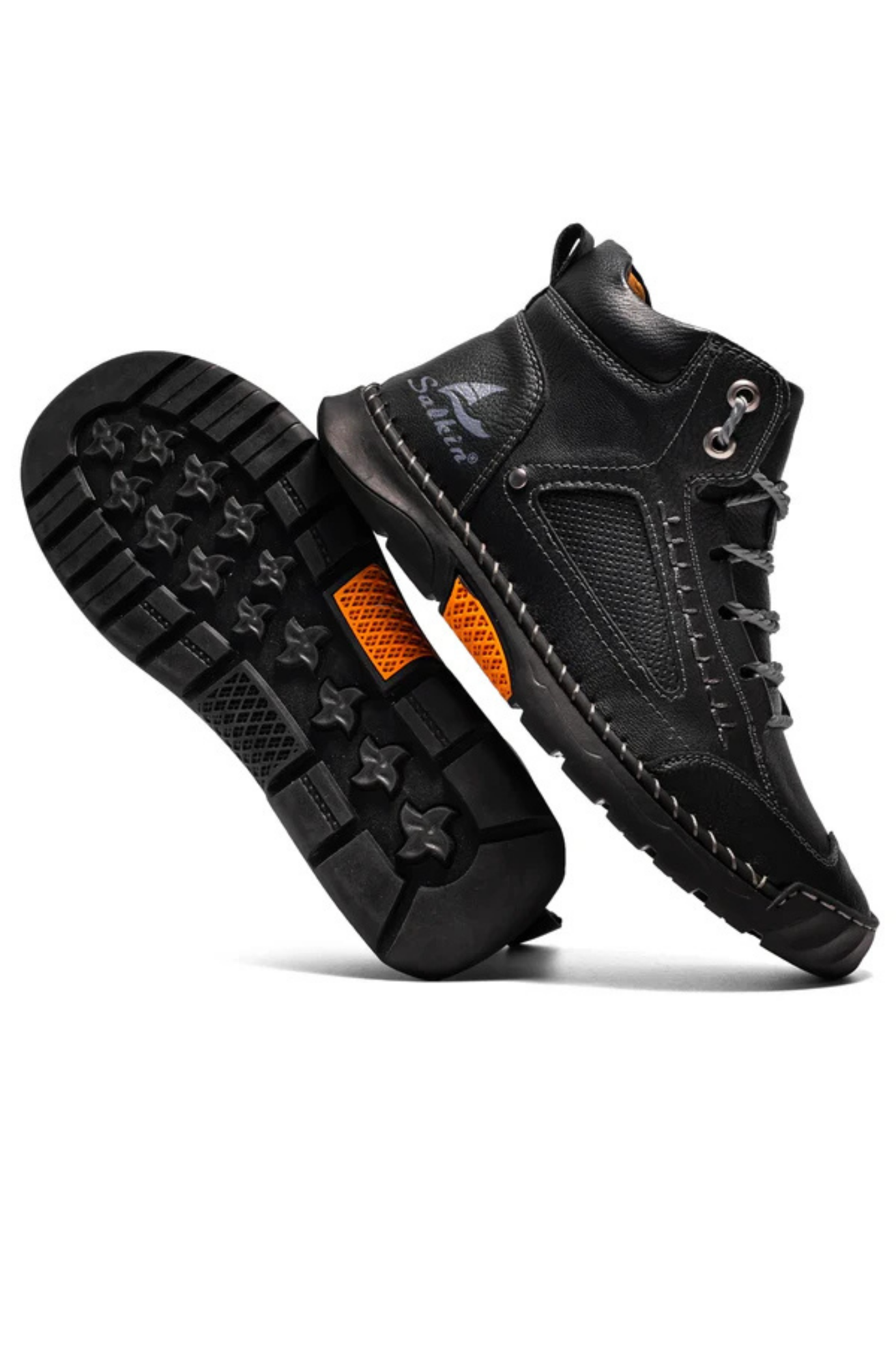 Moriarty | Leather High Top Shoes