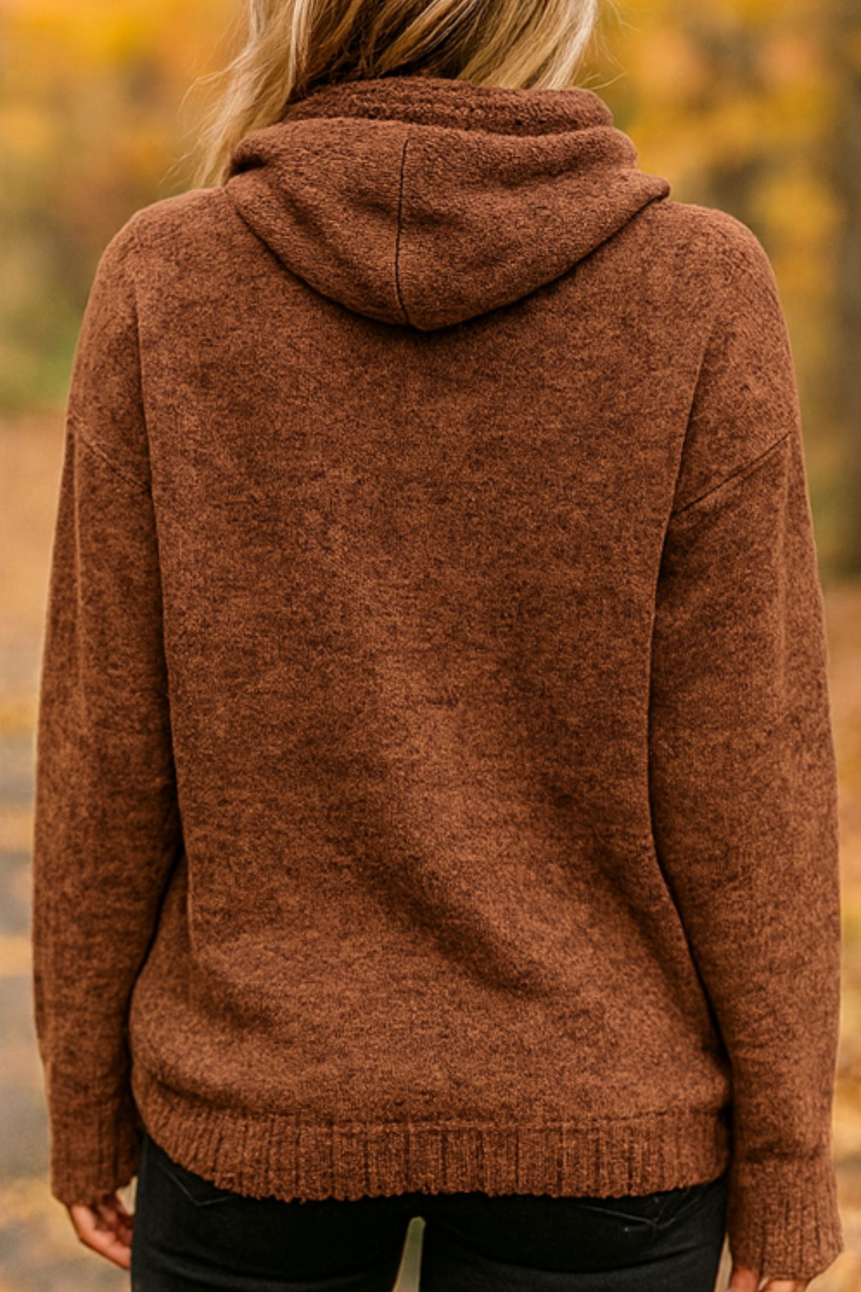 Xena | Long Sleeve Sweater with Pocket