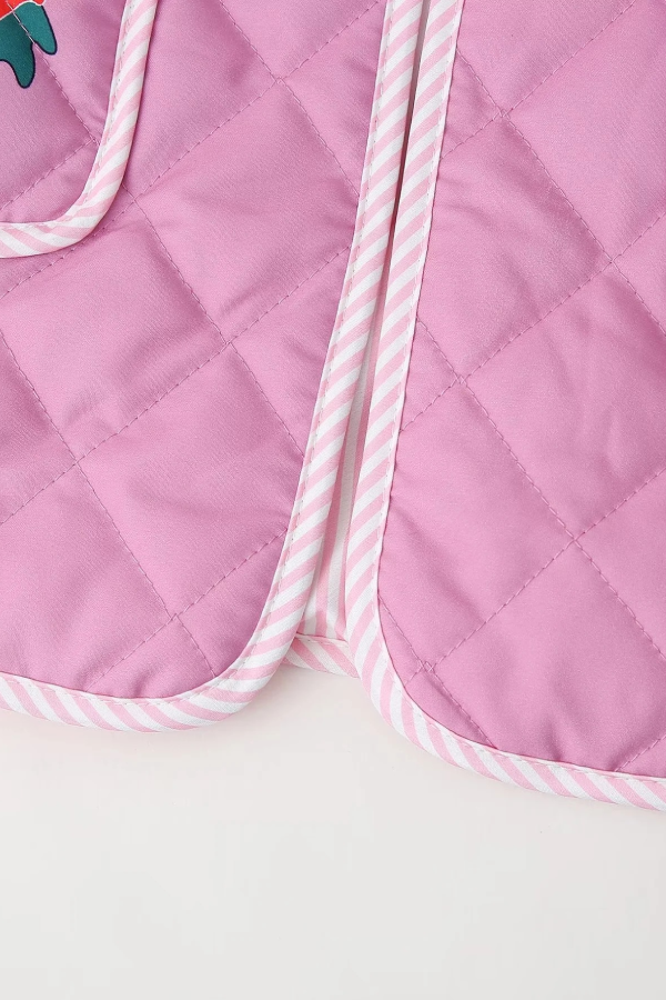 WW | Print Schleife Steppjacke