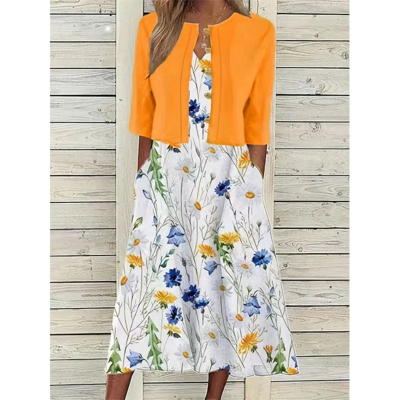 Colette | Elegant Two-Piece Floral Set