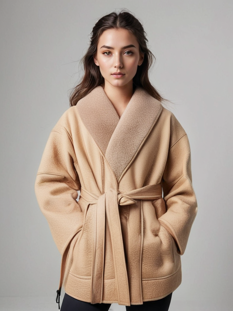 WW | Women's Leather Winter Jacket with Fur Lining