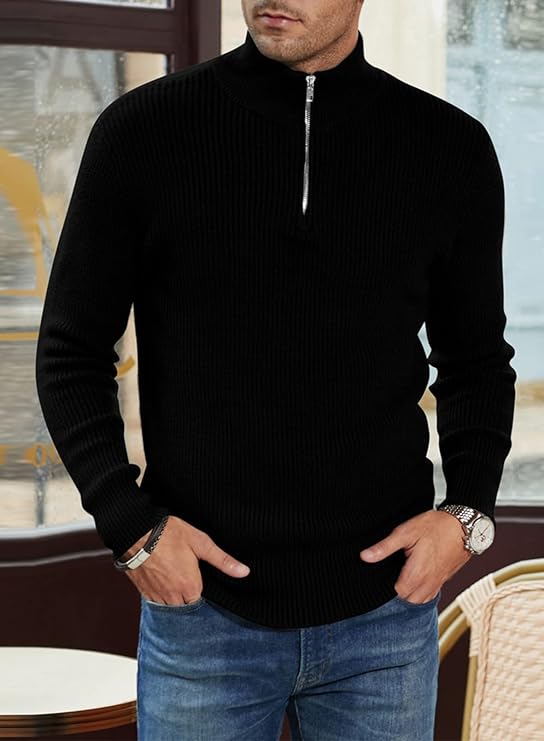 WW | Stylish Zipper Sweater for Men (Italian Design)