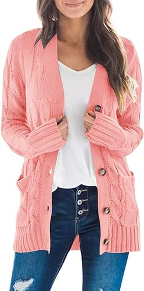 WW | Bequeme Weiche Strickjacke Für Jeden Tag