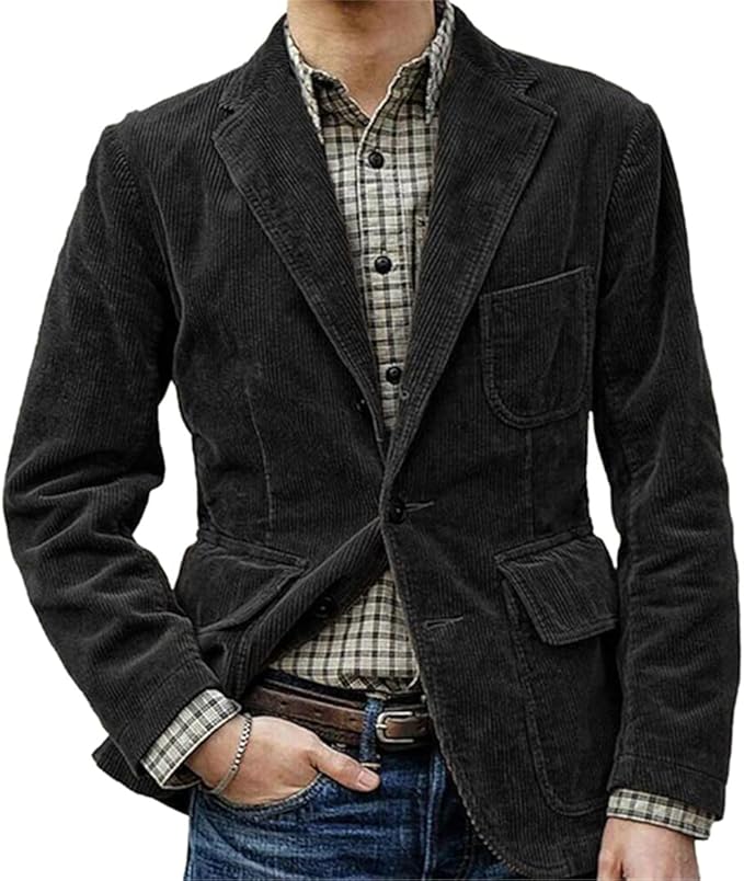 WW | Cord Comfortable Short Coat