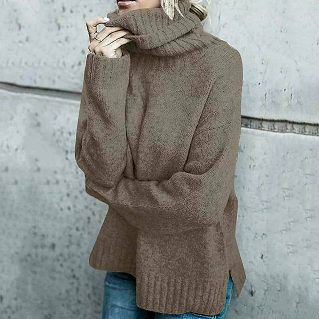 WW | Rollkragen Strickpullover