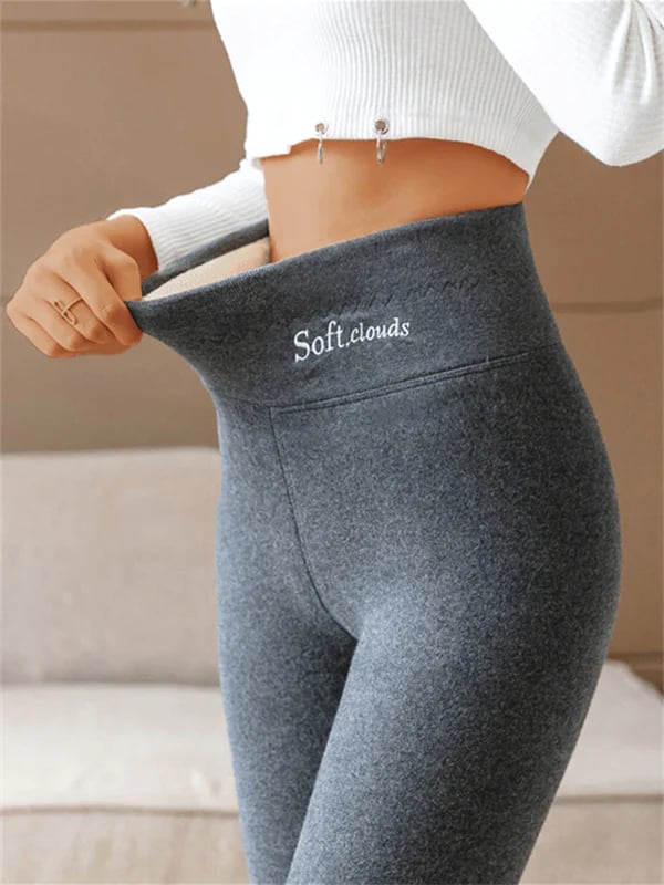WW | Damen Winterhosen Fleece - Warme Leggings mit Formeffekt