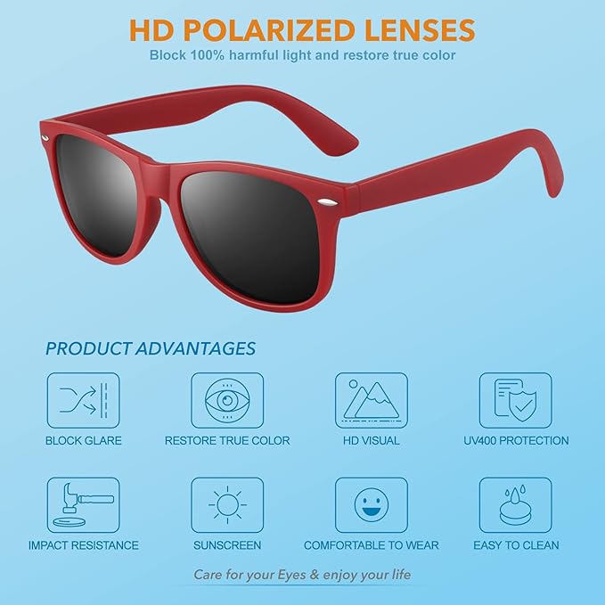 WW | 80Er Retro Polarisierte Sonnenbrille