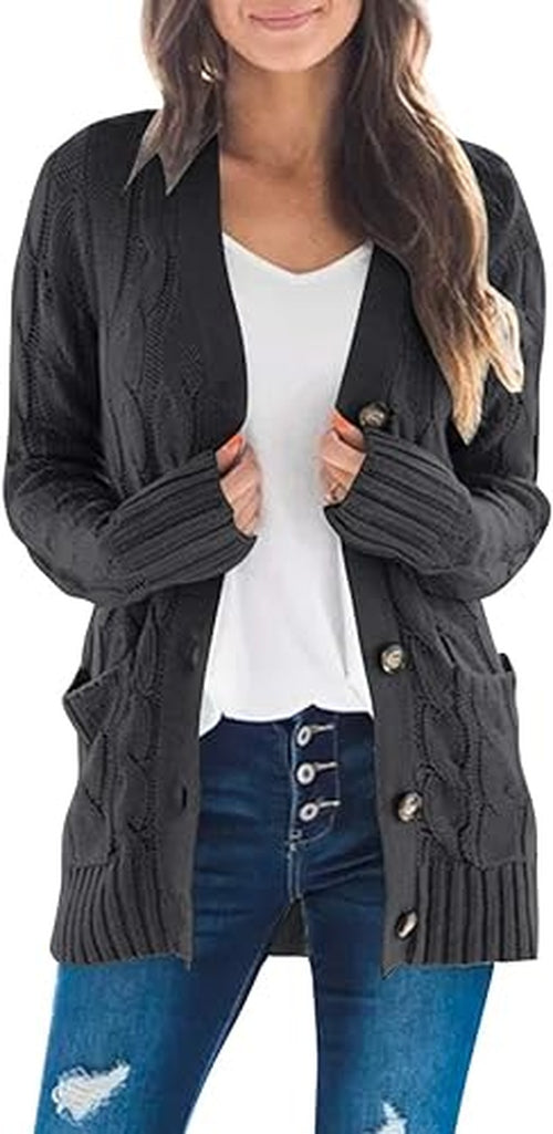 WW | Stylish and Elegant Wool Sweater with Buttons