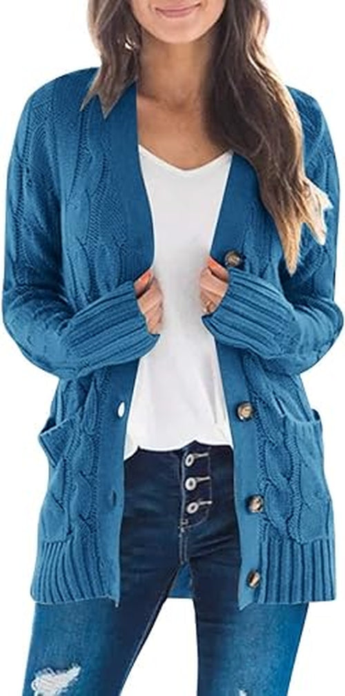 WW | Eleganter und Bequemer Zopfstrickpullover
