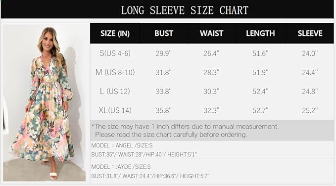 WW | Elegant Floral Maxi for Women