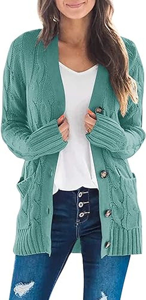 WW | Warme Strickjacke für Jeden Tag