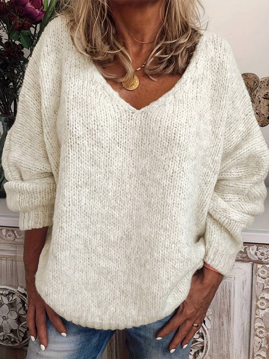 WW | Pullover mit V-Ausschnitt