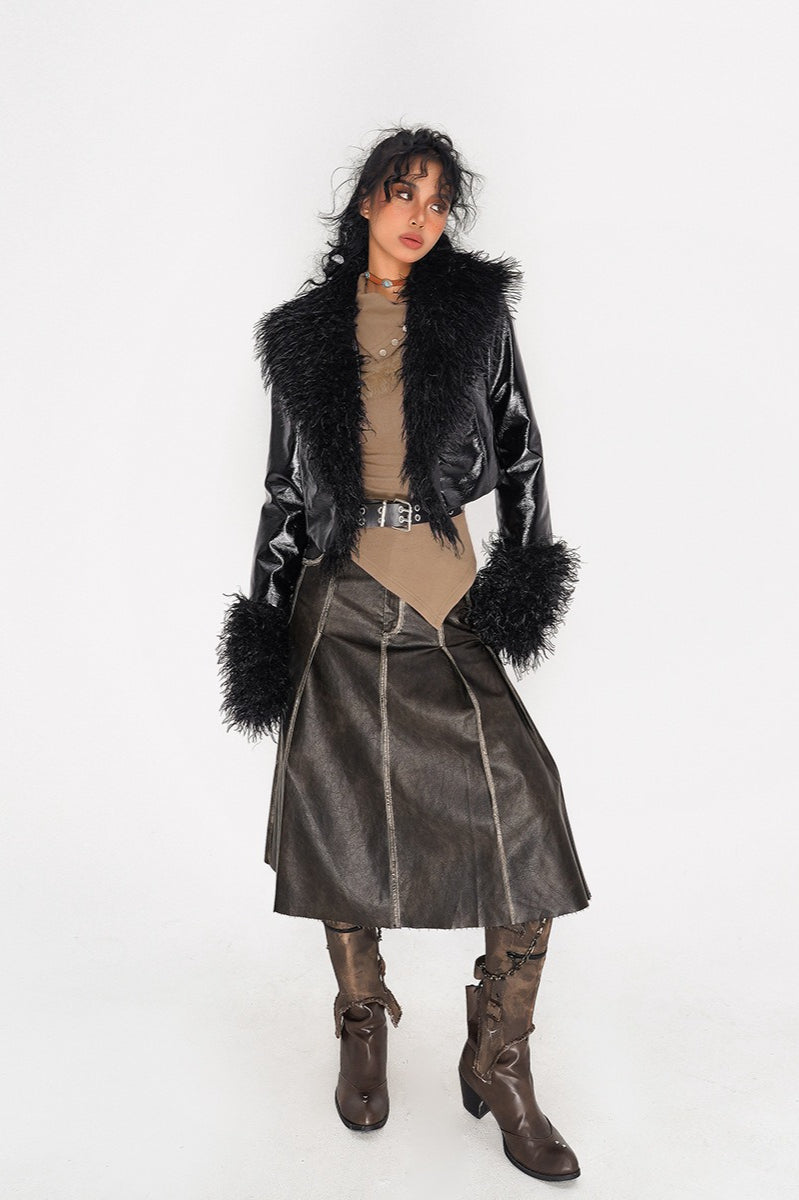 WW | Style Shiny Jacket Coat
