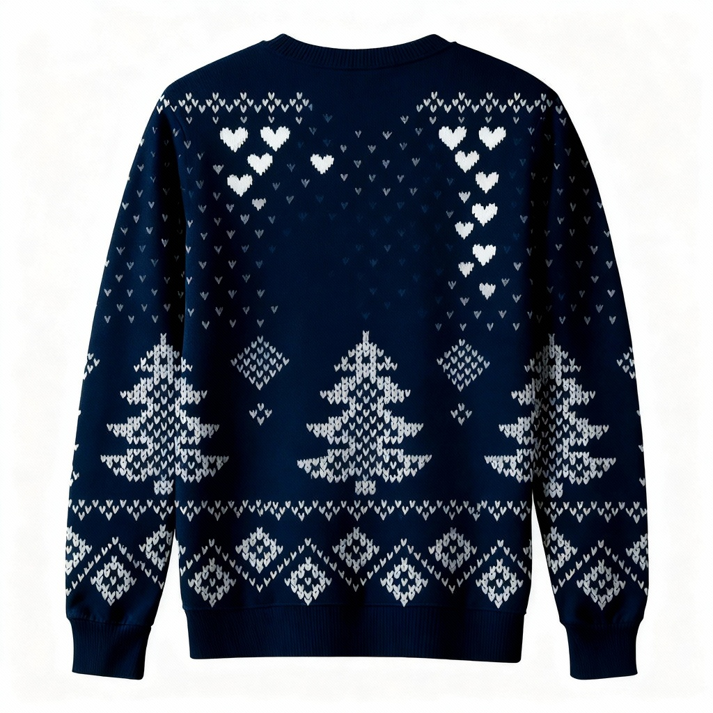 WW | Softest Unisex Funny Christmas Pattern Jumper - Ugly Holiday Party Sweater