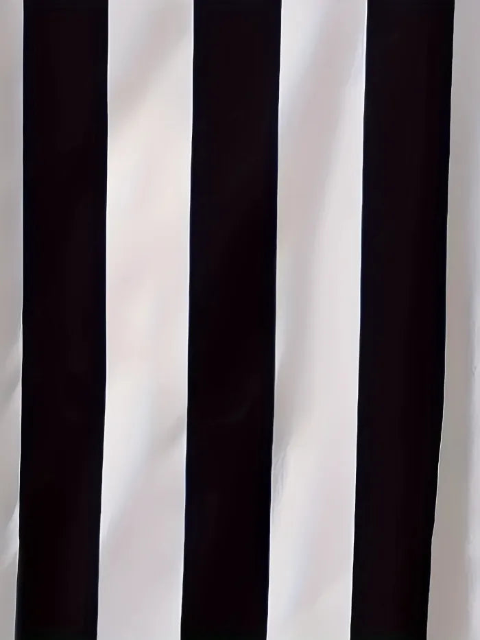 Faith - Casual Striped V-Neck Dress