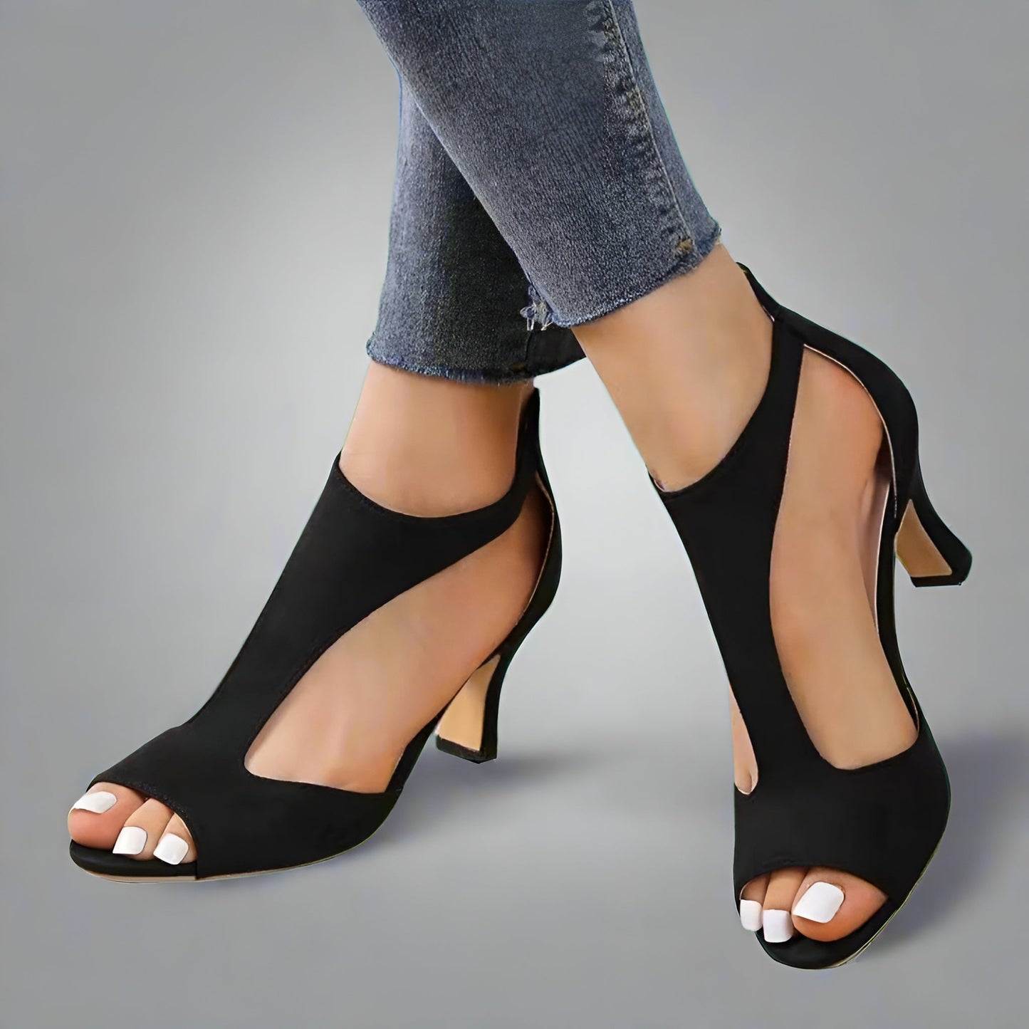 Inger™ | Elegant Comfort Sandals with Heels