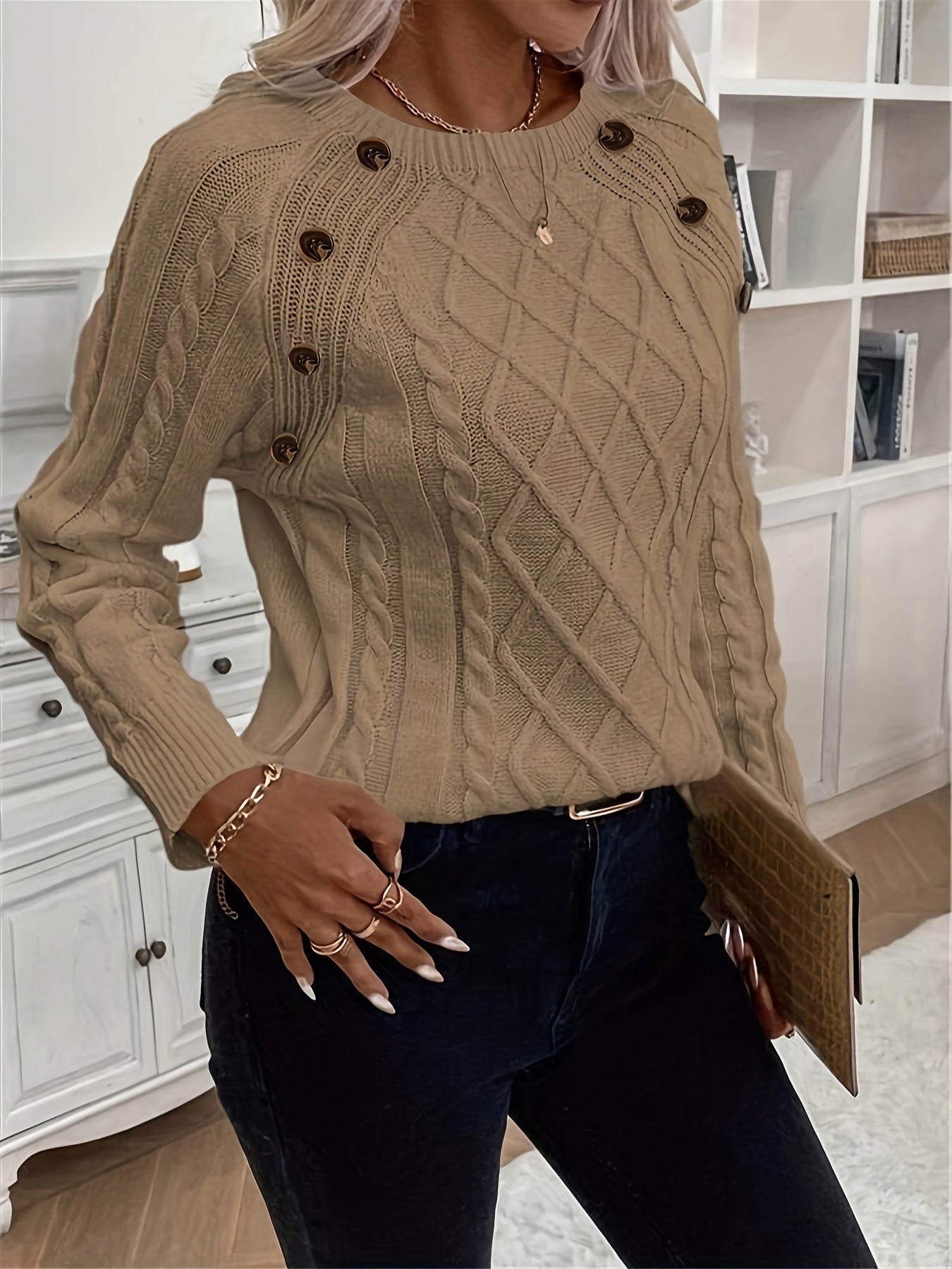 WW | Cable Knit Sweater for Women