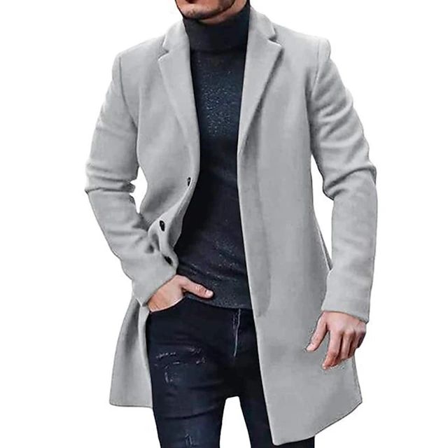 WW | Wool coat with buttons
