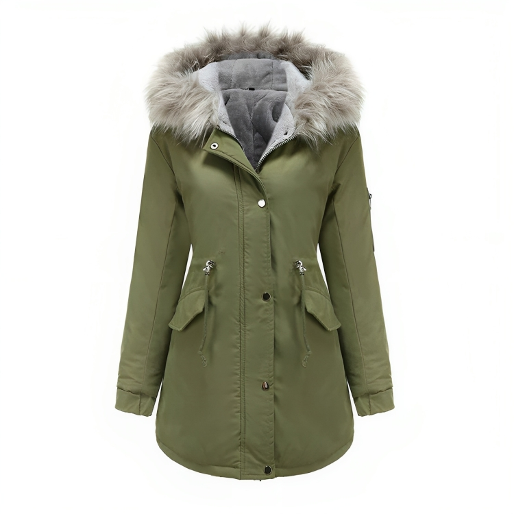 WW | Winterparka Mit Veganfell Für Damen - Ideal für Winter