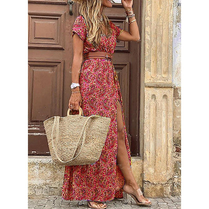 Luna® – Elegantes Boho-Maxikleid