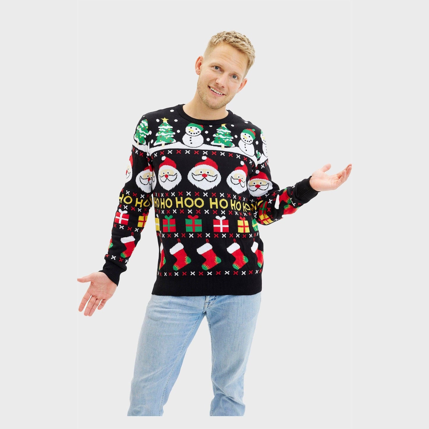 WW | Der Fröhliche Weihnachtspulli - Herren