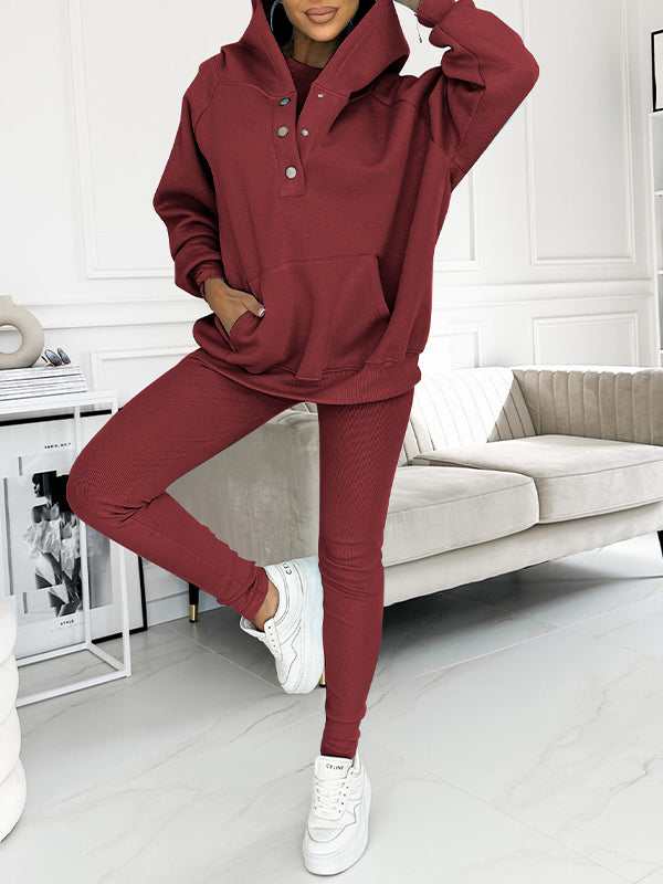 WW | Lässiger und bequemer Sweatshirtanzug