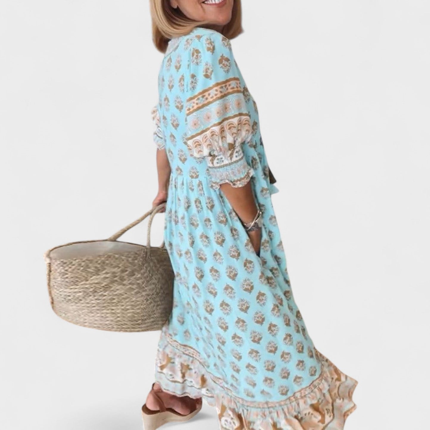 Eustacia™ | Tranquil Coastal Dress