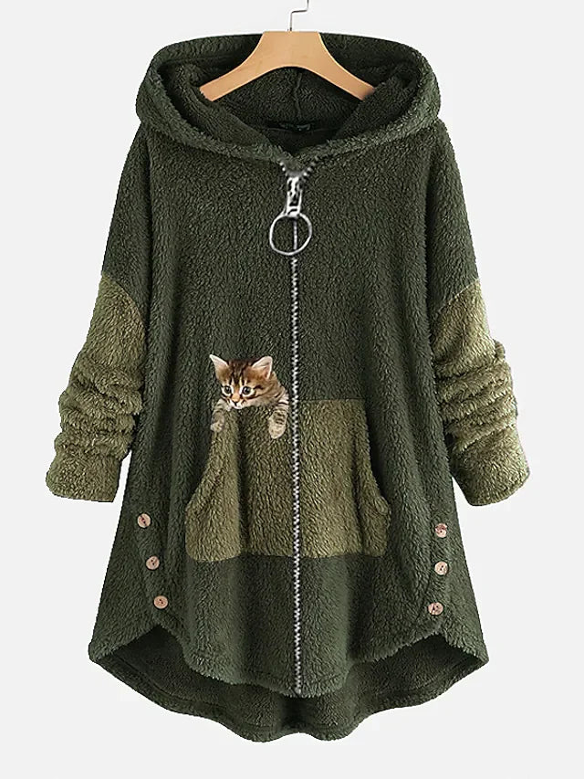 WW | Stylisches Kapuzenpullover mit Fantastischem Tragekomfort