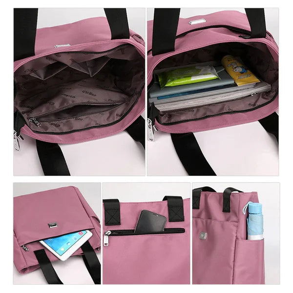Lightweight and waterproof shoulder bag