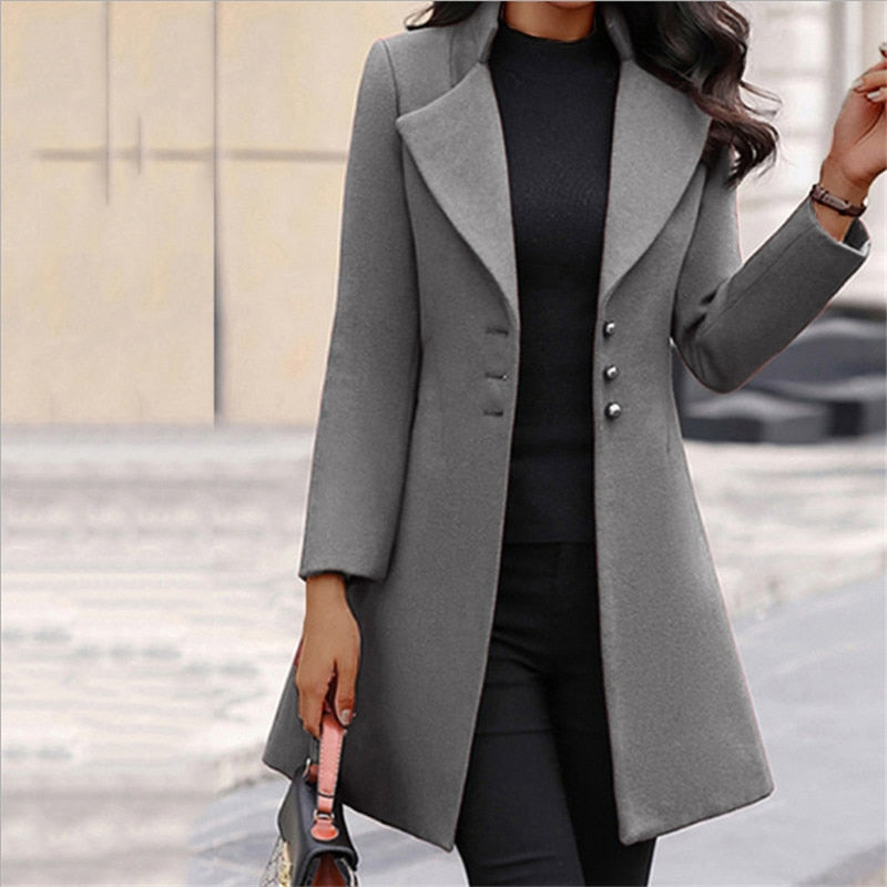 WW | Classic casual jacket with full-length zipper