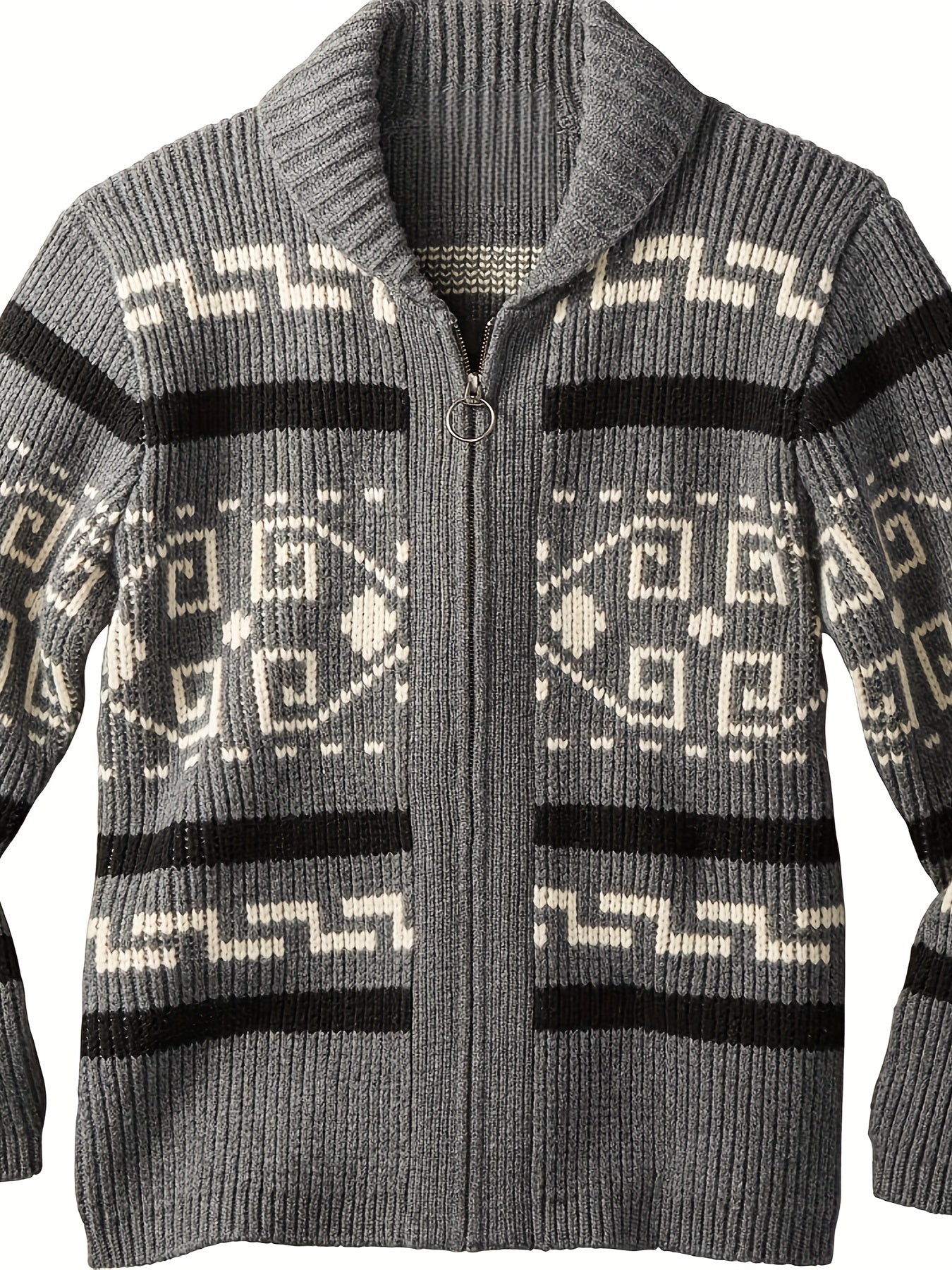 WW | Lässige Herren-Strickjacke mit Reißverschluss