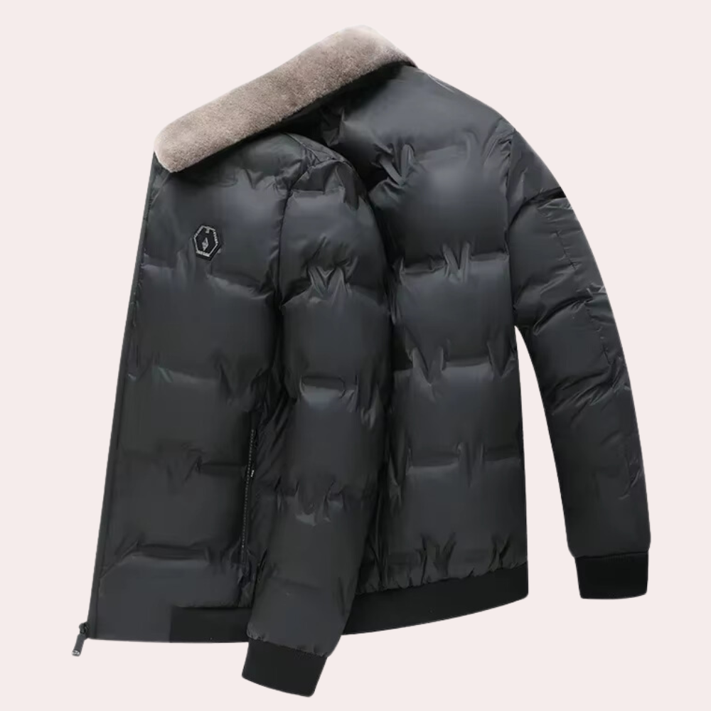 WW | Gepolsterte Winterjacke Für Herren Für Kalte Tage