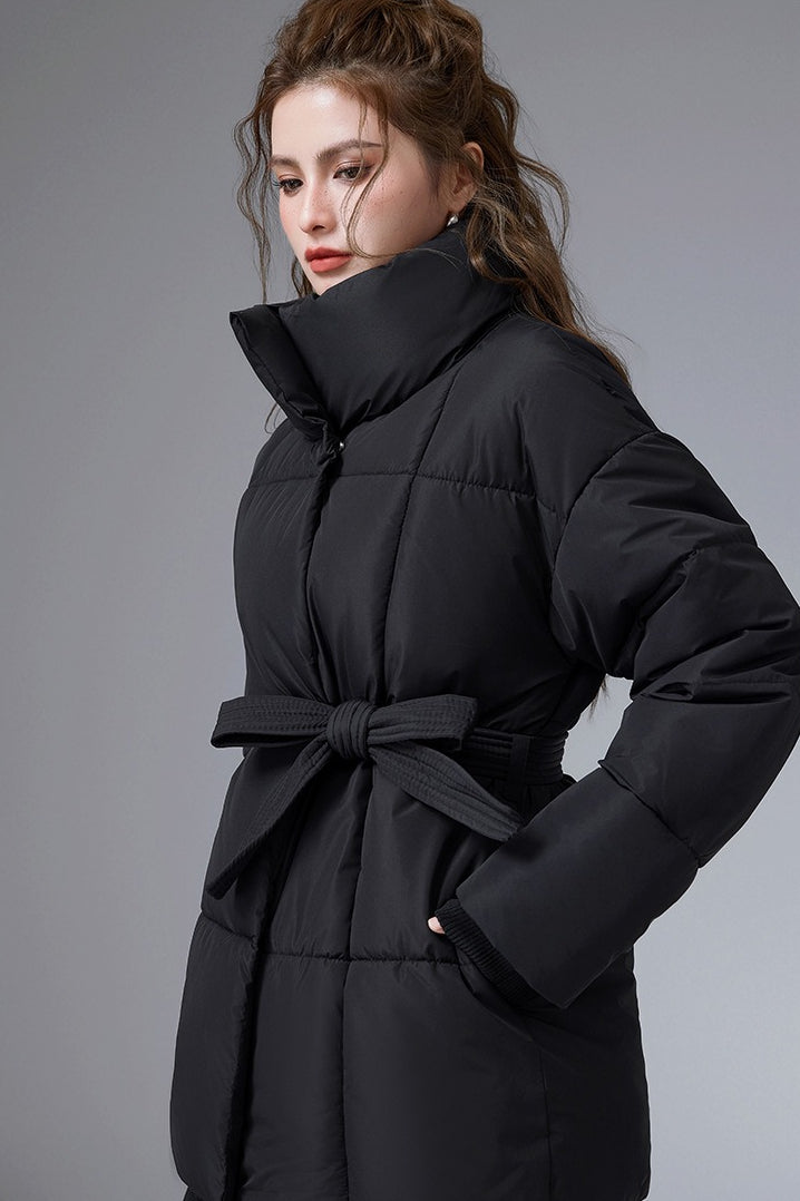 WW | Casual Cropped Cotton Puffer Jacket