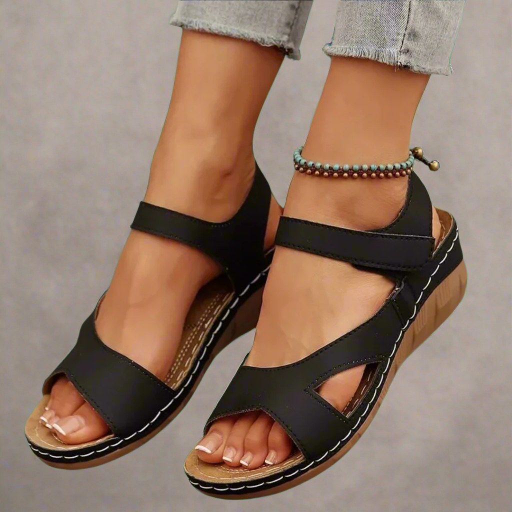 Tine™ | Handcrafted Wedge Sandals Made from Premium Material