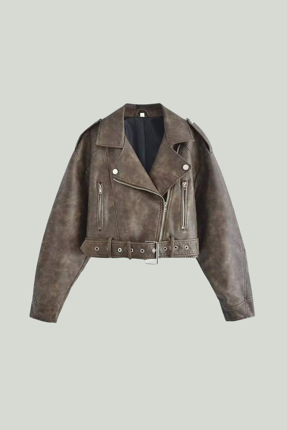 WW | Lapel Collar Short Jacket