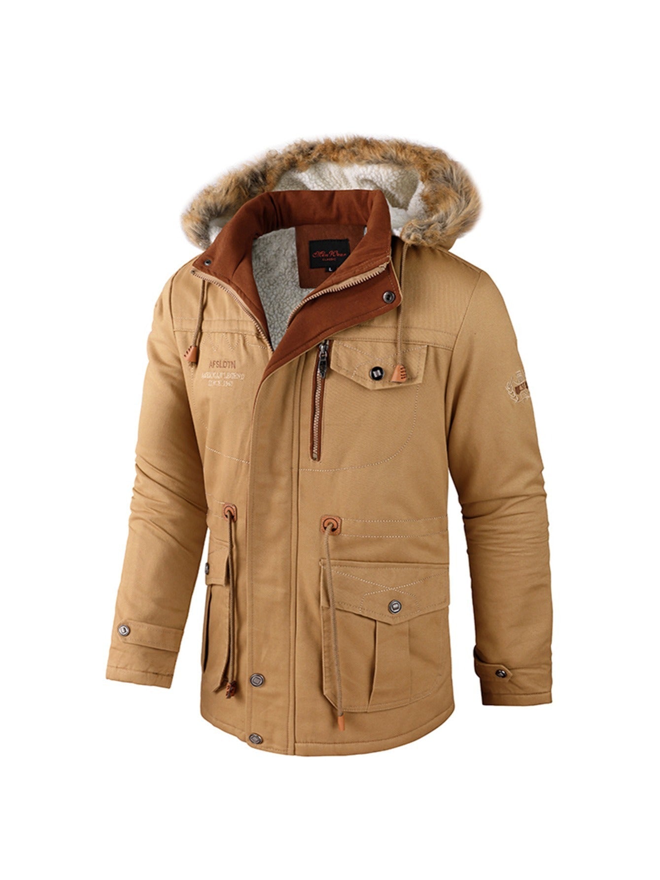 WW | Warm Lambswool Winter Jacket for Men