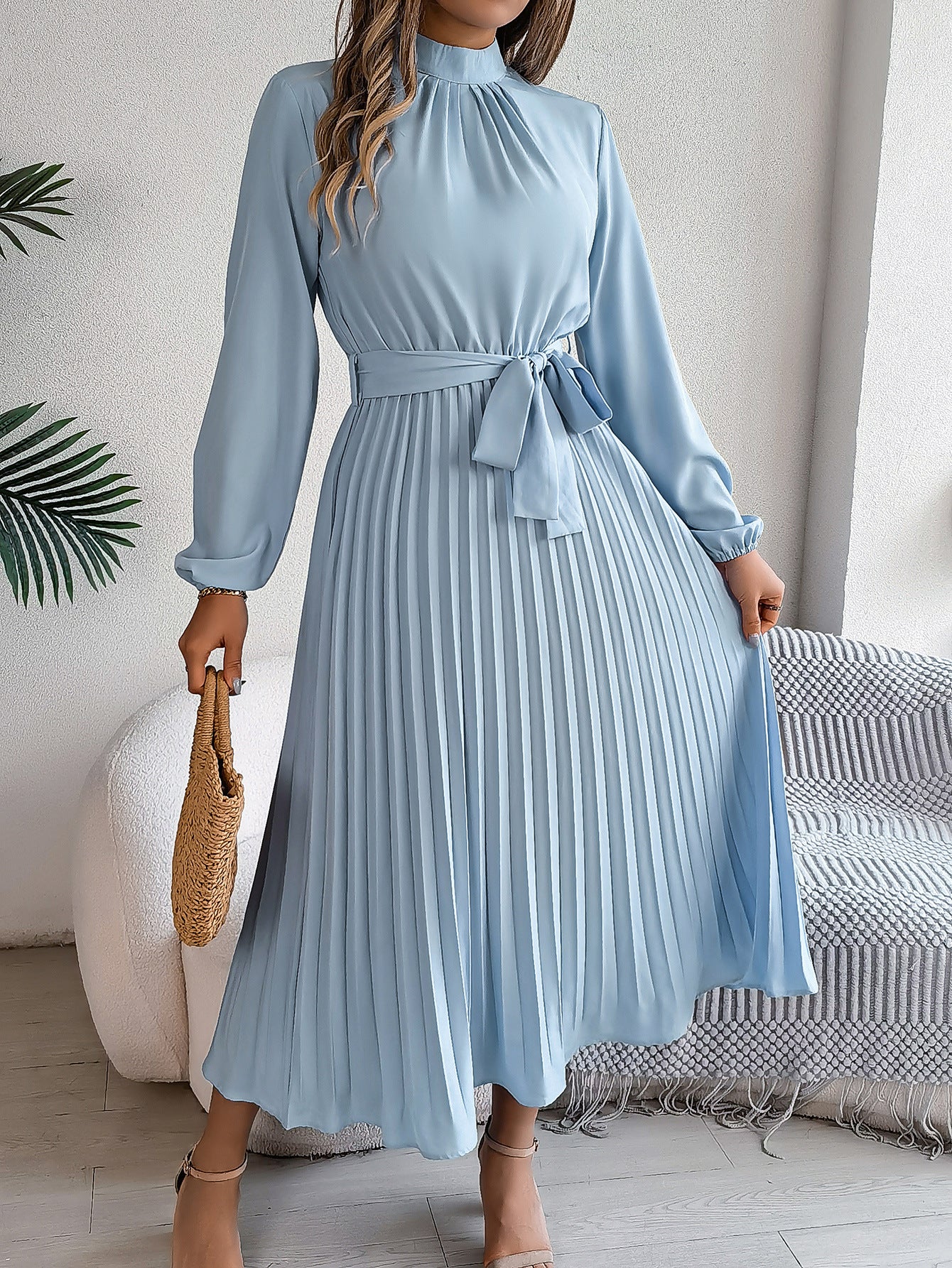 WW | Elegantes Und Zeitloses Plissee Kleid