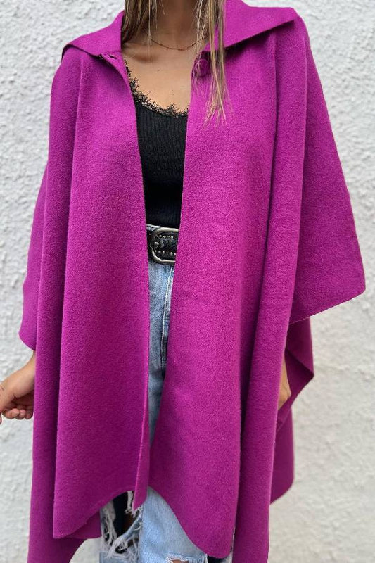 WW | Farbe lässiger Cardigan lockere Einzelknopf Windbreaker Jacke