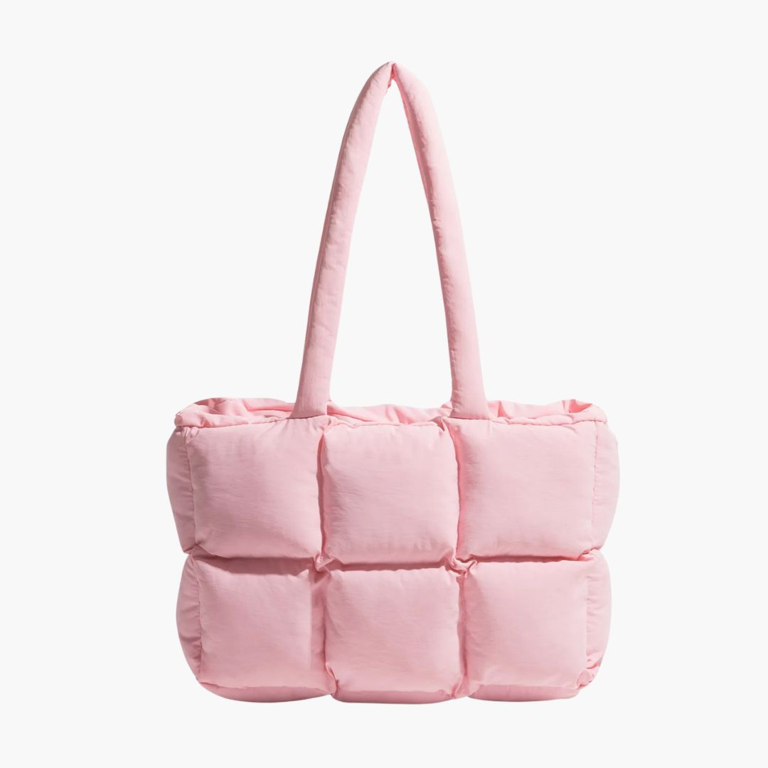 WW | Puffer Schultertasche für Damen - Stilvolle und geräumige Handtasche